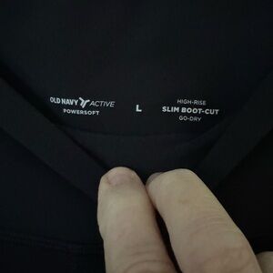 Old Navy Active Powersoft Black Leggings